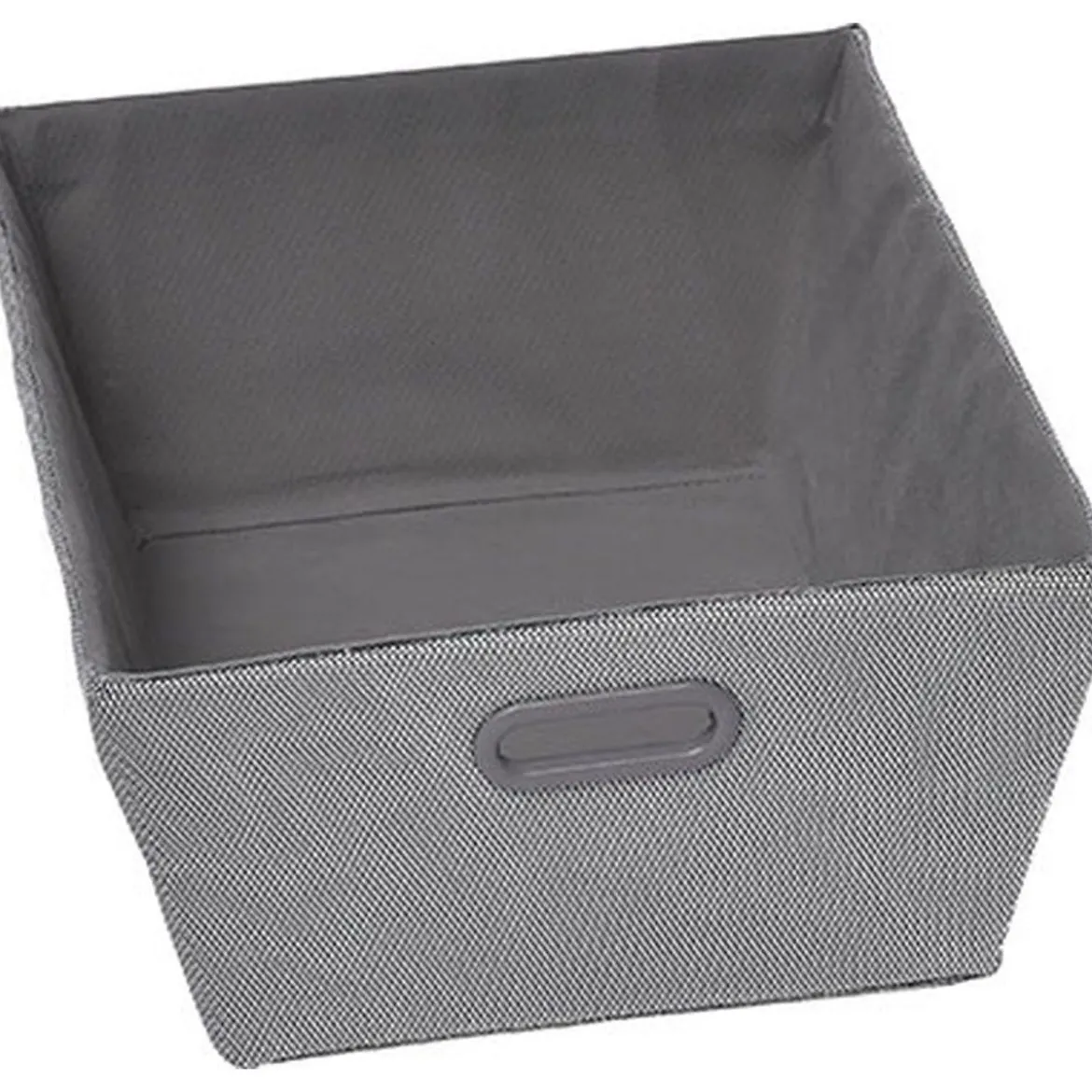 GRANDE PANIERE DRESSING EVASEE EN POLYESTER AVEC UNE POIGNEE