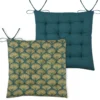 GREENMOOD GALETTE 38X38CM EMERAUDE