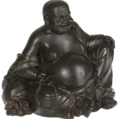 GROS BOUDDHA RIEUR D.18.2X23.7X19.7CM