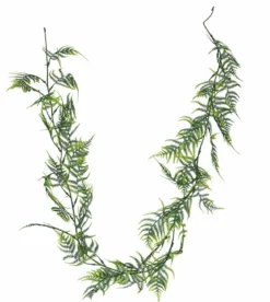 GUIRLANDE DE FOUGERE H155CM 2 TONS DE VERTS
