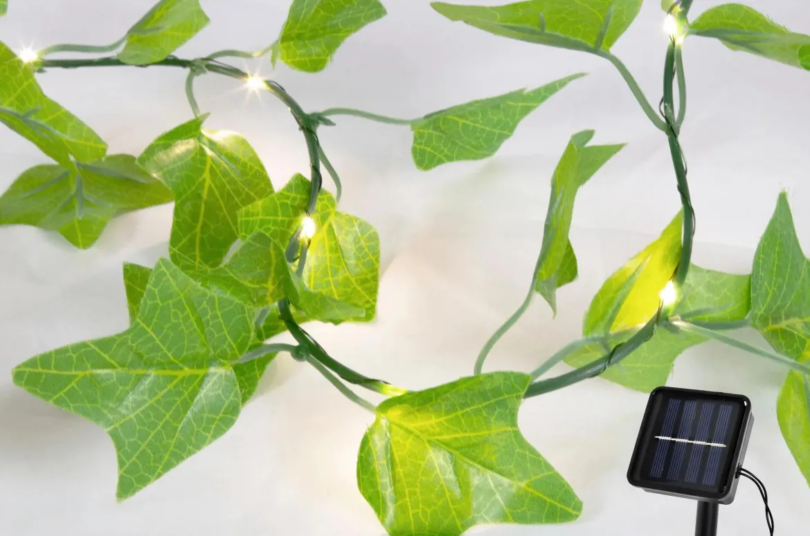 GUIRLANDE FEUILLE LIERRE 20 LED