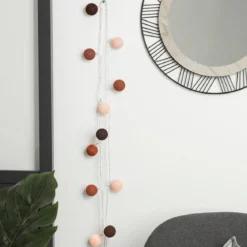 GUIRLANDE LED PILE 16 BOULES DUNE D.3.5CM