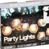 GUIRLANDE LUMINEUSE 20 LEDS BLANC CHAUD