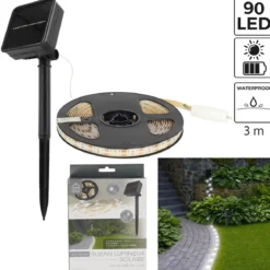 GUIRLANDE LUMINEUSE SOLAIRE LED BLANCHE 3M