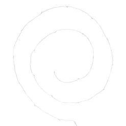 GUIRLANDE 100 MICRO LED ARGENT BLANC CHAUD ANYA L.10M