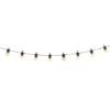 GUIRLANDE SOLAIRE 10 BOULES BLANC L.4.8M