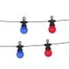 GUIRLANDE SOLAIRE 20 BOULES MULTICOLORE L.6.8M