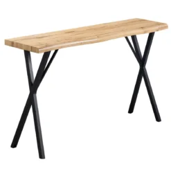 HERMIONE CONSOLE 140X35X80CM NOIR