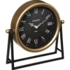 HORLOGE A POSER METAL LUCA D.26X26CM