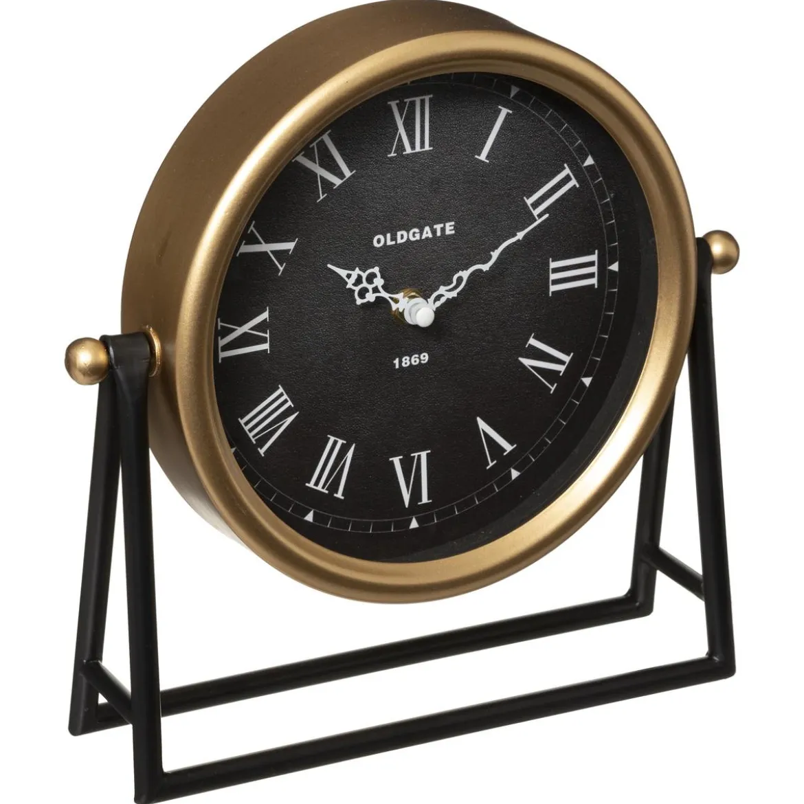 HORLOGE A POSER METAL LUCA D.26X26CM
