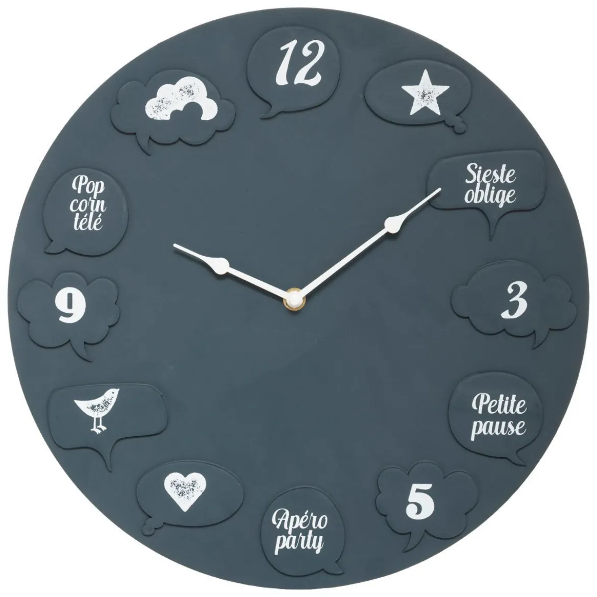 HORLOGE BULLE MAEVA D.35CM