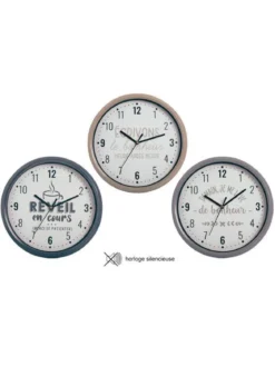 HORLOGE CITATIONS D.24CM