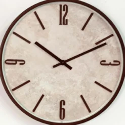 HORLOGE EFFET TRAVERTIN NELLA D.29CM