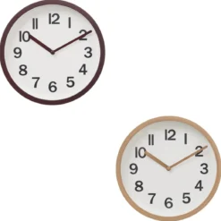 HORLOGE LOLY BOIS D.22CM