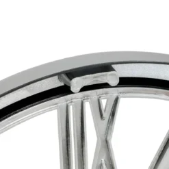 HORLOGE MECANIQUE CHROME RICKY D.40CM