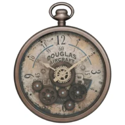 HORLOGE MECANIQUE GOUSSET AWA D.27CM