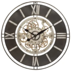HORLOGE MECANIQUE METAL SOUL D.70CM
