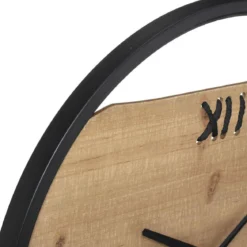 HORLOGE METAL BOIS WILD D.58CM