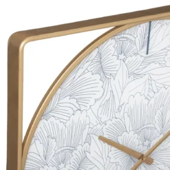 HORLOGE METAL CARRE CHRISTIE D.58CM