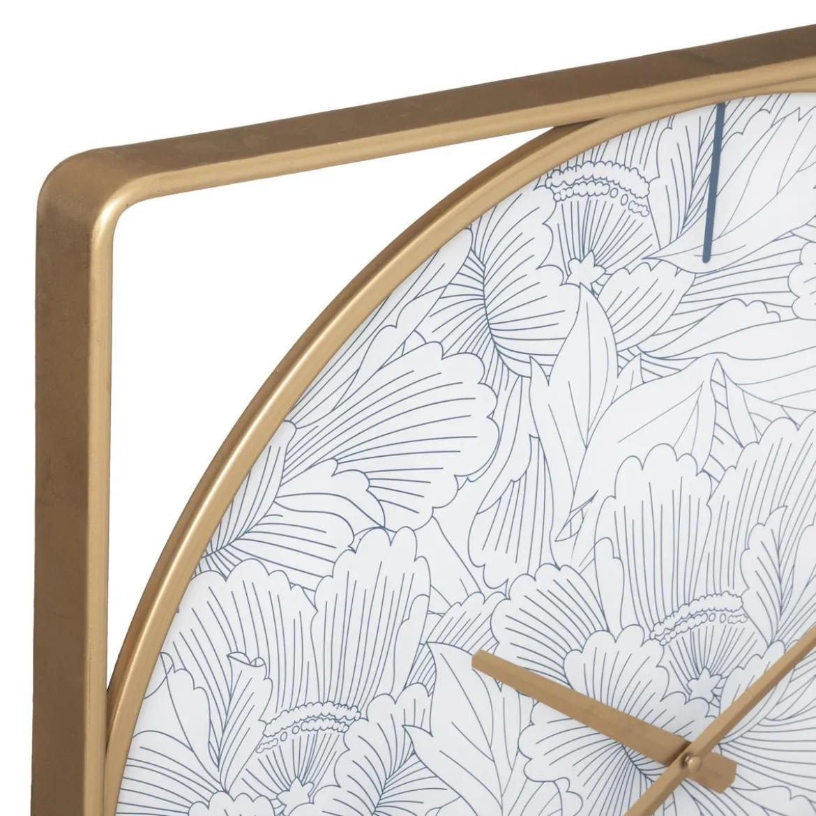 HORLOGE METAL CARRE CHRISTIE D.58CM