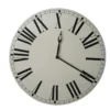 HORLOGE METAL CHIFFRE ROMAIN D.34CM