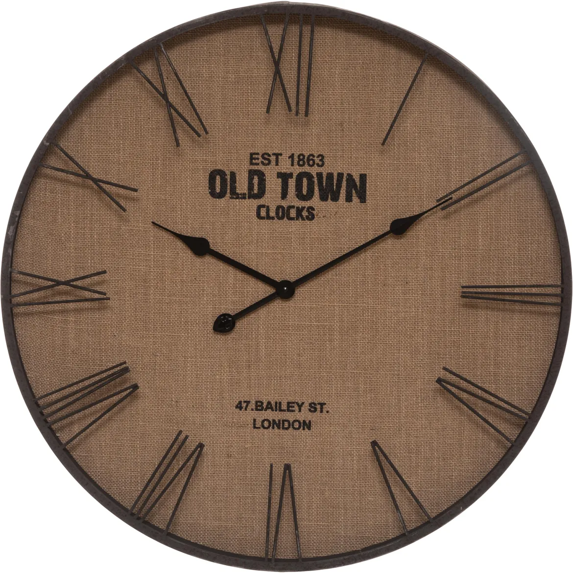 HORLOGE METAL LIN SOPHIA D.68CM
