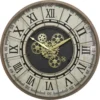 HORLOGE METAL MECANIQUE STELLA D.57CM