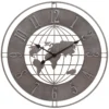 HORLOGE METAL MONDE ISAC D.68CM