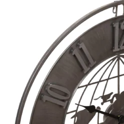 HORLOGE METAL MONDE ISAC D.68CM