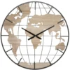 HORLOGE METAL MONDE JAY D.90CM