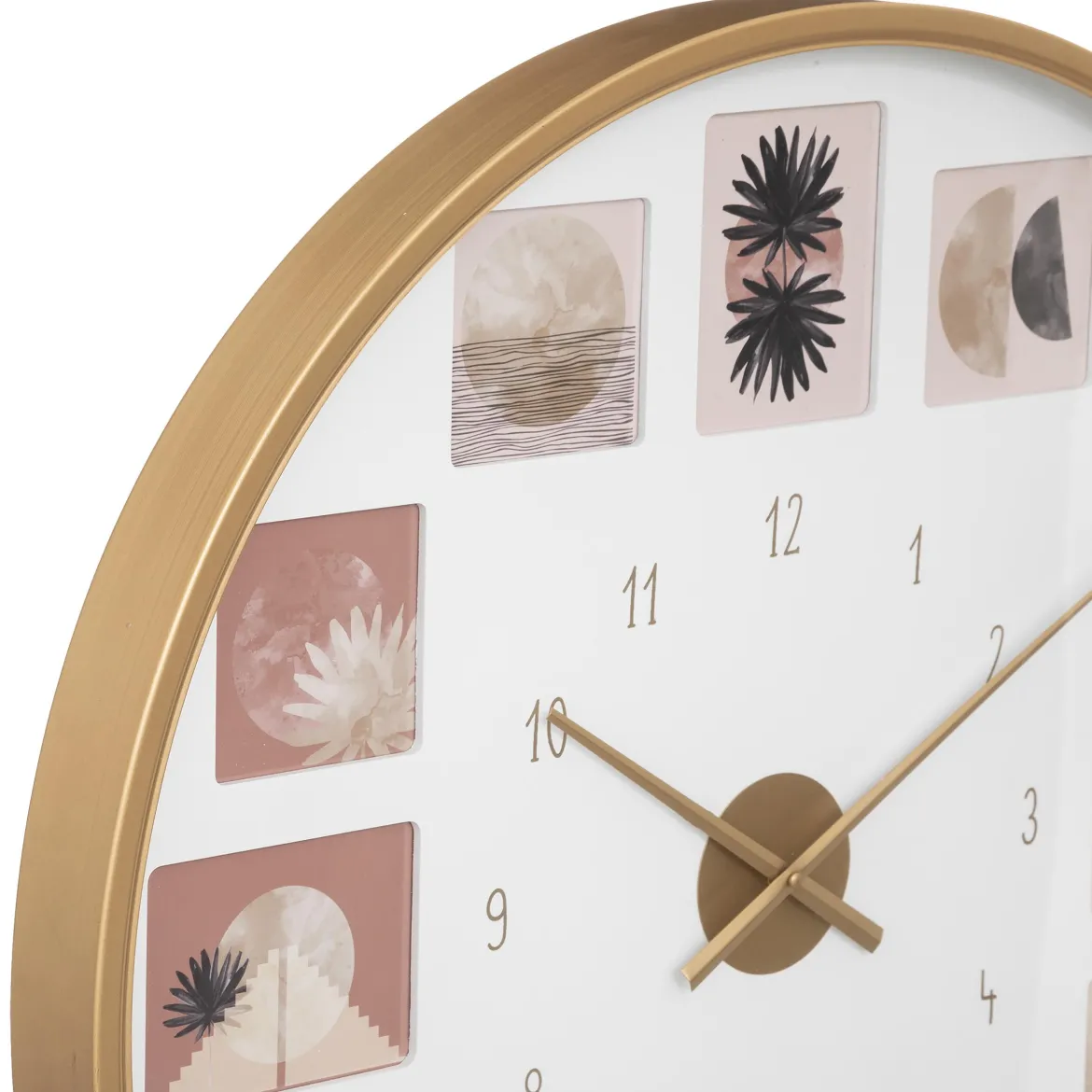 HORLOGE METAL PELE MELE D.76.5CM