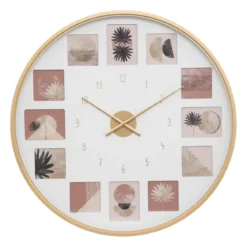 HORLOGE METAL PELE MELE D.76.5CM