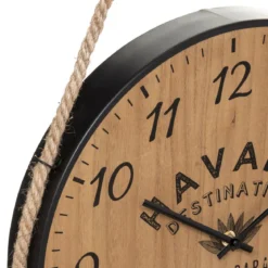 HORLOGE METAL POULIE CUBA D.40CM