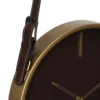 HORLOGE METAL SANGLE CYRA D.39CM