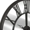 HORLOGE MIROIR METAL DARIO D.70CM