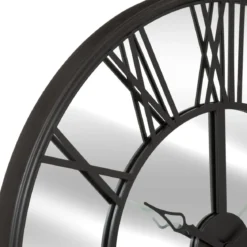 HORLOGE MIROIR METAL DARIO D.70CM
