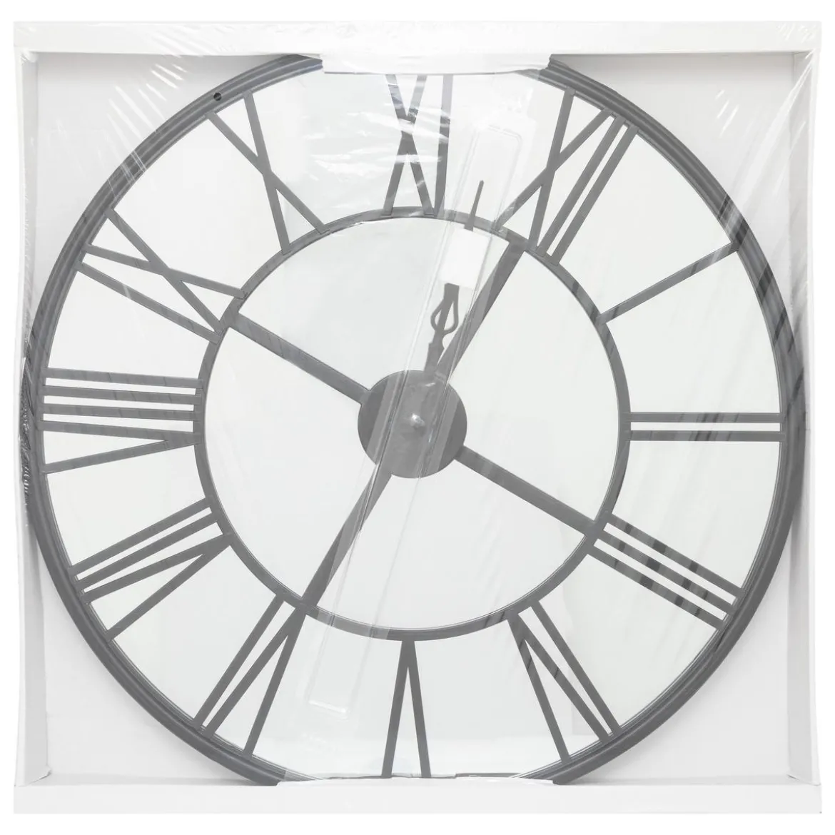 HORLOGE MIROIR METAL DARIO D.70CM