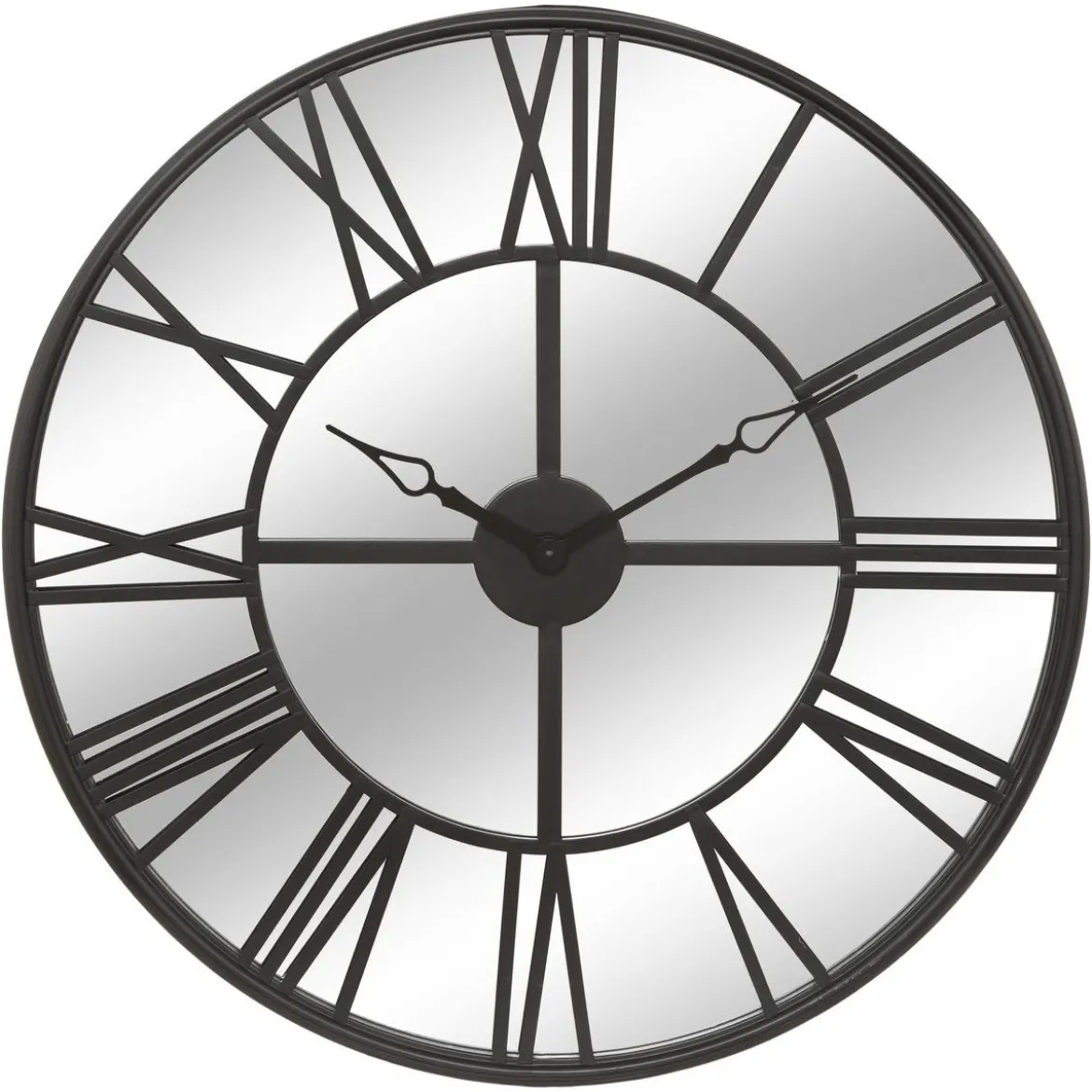 HORLOGE MIROIR METAL DARIO D.70CM