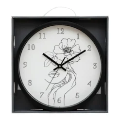 HORLOGE PLASTIQUE FEMME TIMO D.30CM