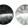 HORLOGE PLASTIQUE VERRE CONVEXE D.35CM
