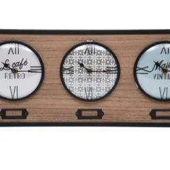 HORLOGE X3 CAFE BORDELAIS D.48X20CM