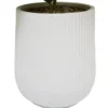HORTENSIA POT CERAMIQUE MIKA BLANC H.100CM