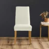 HOUSSE CHAISE 40X40X65CM BOUCLETTE UNIE EXT. LAINA NATUREL