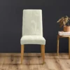 HOUSSE CHAISE 40X40X65CM GAUFRE UNI EXTENS. SACHA BLANC