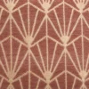 HOUSSE COUSSIN CHENILLE ART DECO ROSE 40X40CM
