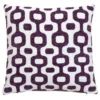 HOUSSE COUSSIN CHENILLE JENI VIOLET 40X40CM
