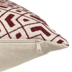 HOUSSE COUSSIN CHENILLE KALEI TERRACOTTA 40X40CM