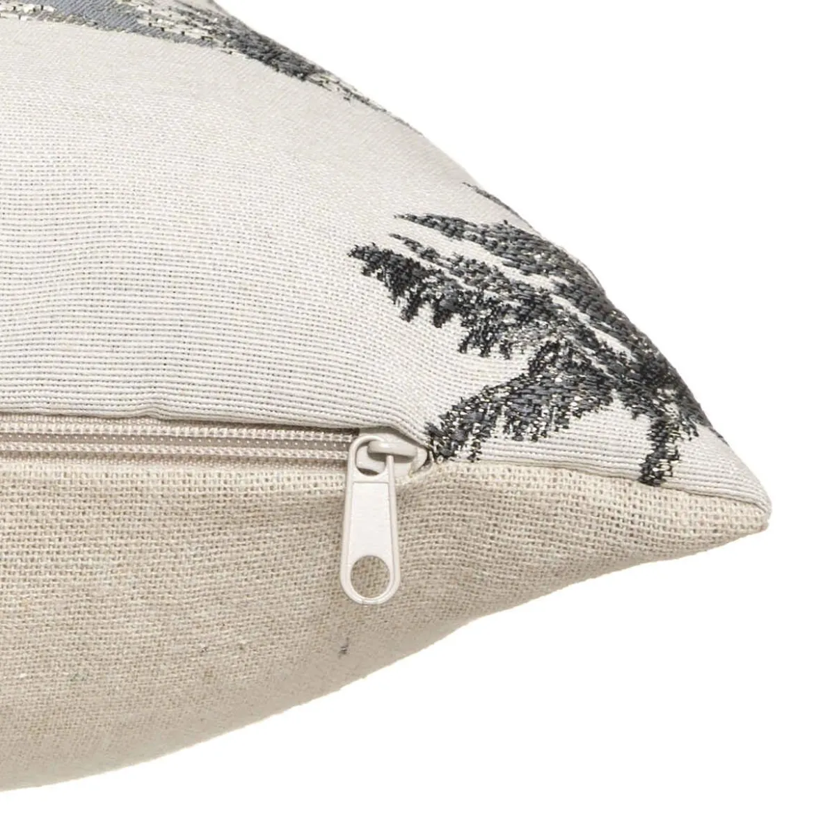 HOUSSE COUSSIN JACQUARD LUREX PALMIER 40X40CM