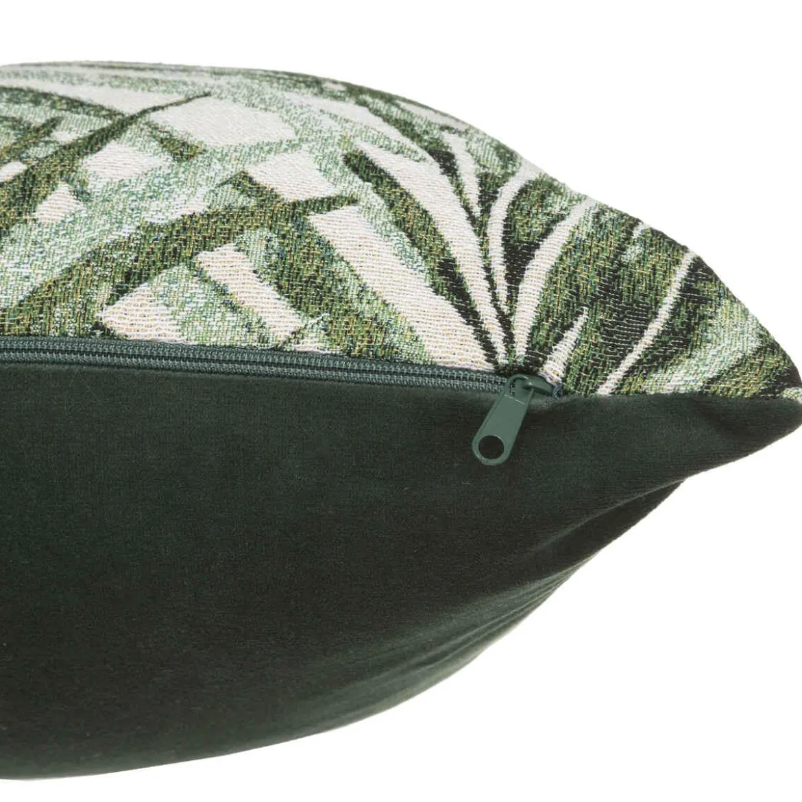 HOUSSE COUSSIN JACQUARD TROPIQUE 40X40CM