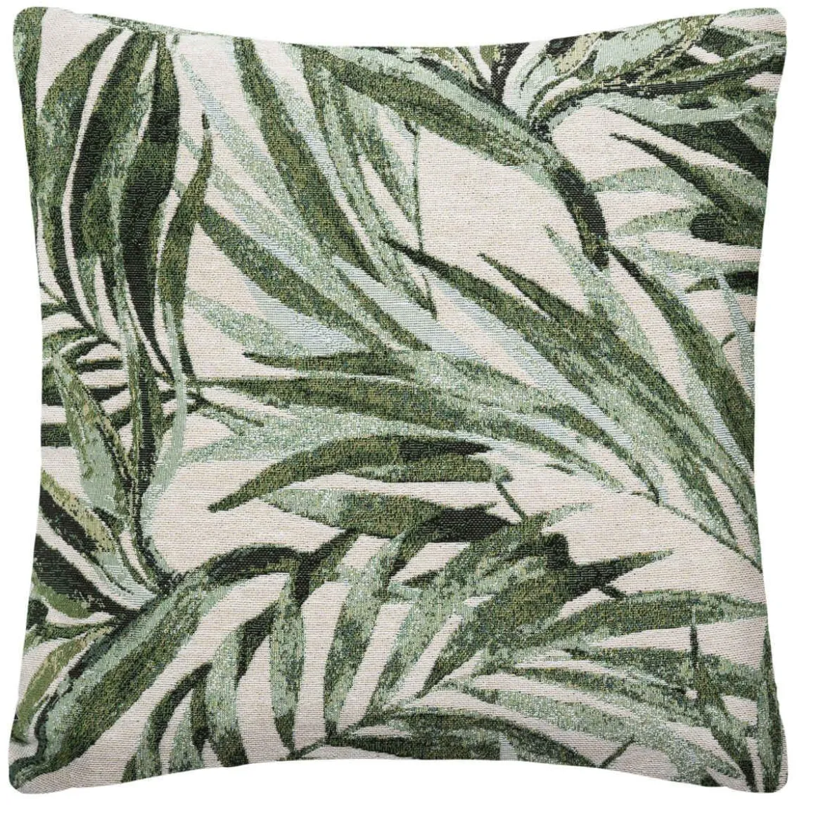 HOUSSE COUSSIN JACQUARD TROPIQUE 40X40CM